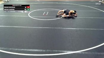 157 lbs Round 1 (6 Team) - Isaiah Nichols, Quincy vs Micah Castro, Fort Hays State