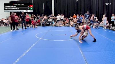 84 lbs Round 4 (6 Team) - Brayden Yamello, Triumph Trained vs Eliana Servis, Cordoba Trained