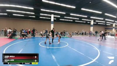 100 lbs 5th Place Match - Noah Ahn, Utah vs Jude Avila, Texas