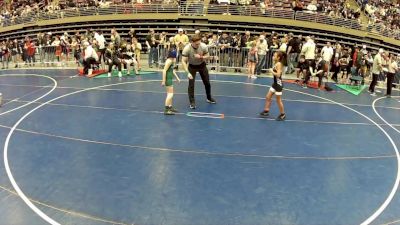 70 lbs Quarters - Jayna Whitford, Sanderson Wrestling Academy vs Lillian Jayme, Gold Rush Wrestling