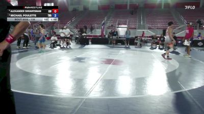 138 lbs 1st Place Match - Alexander Shvartsman, Izzy Style Wrestling vs Michael Poulette, Thoroughbred Wrestling Academy