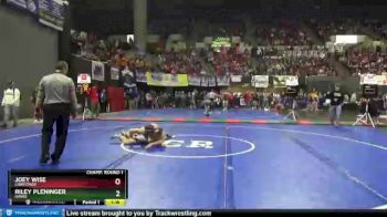 Champ. Round 1 - Joey Wise, Libby/Troy vs Riley Pleninger, Havre