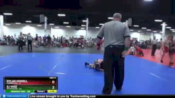 92 lbs Round 3 (8 Team) - EJ Vass, 84 Athletes vs Dylan Howell, Flemington