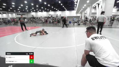 65 lbs Quarterfinal - Damian Isla, Outlaws vs Oliver Hainer, Valley Bad Boys