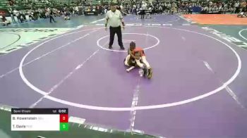 70 lbs Semifinal - Ben Howenstein, Siouxland Wrestling Academy vs Tajuan Davis, Pitbull Wrestling Academy