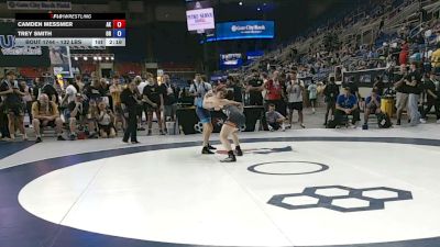 132 lbs Cons. Rd Of 32 - Camden Messmer, Alaska vs Trey Smith, Oregon