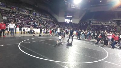 49 lbs Cons. Sub-semis - Rogan Rodriguez, Duran Wrestling Club vs Kash Garcia, Mile High Wrestling Club