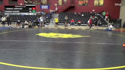 184 lbs Semifinal - Kendall Norfleet, Life University vs Connor Cooper, NWCA - Life