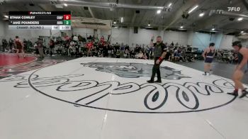 150 lbs Champ. Round 2 - Ethan Cowley, Chaparral vs Jake Pounders, Holy Family