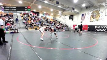 138 lbs Cons. Round 4 - Raul Santana, Fontana vs Alexis Salgado, Santa Ana Valley