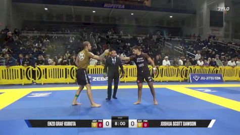 Joshua Scott Dawson vs Enzo Graf Kubota 2025 Pan IBJJF Jiu-Jitsu No-Gi Championship