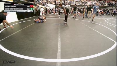 49 lbs Consi Of 4 - Josiah Rosas, Piedmont vs Geronimo Tecumseh II, Mojo Grappling Academy