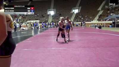 124 lbs Round 2 (8 Team) - Ayden Schultz, Randolph vs Alyssa Mahan, Presbyterian