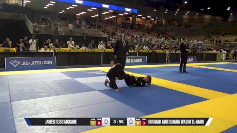 Ikrimah Abu Dujana Wasim El-Amin vs James Ross McCabe 2025 Pan Kids Jiu-Jitsu IBJJF Championship