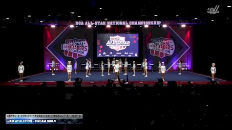 JAM Athletics - Dream Girls [2026 L2 Junior - Flex - D2 - Small - A Day 2] 2026 NCA All-Star National Championship