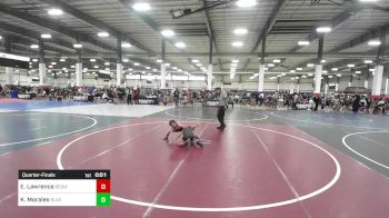 60 lbs Quarterfinal - Emily Lawrence, Redwave WC vs Kensey Morales, BlackCat WC