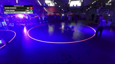 100 lbs Round 1 - Skye Schultz, Syracuse Wrestling Club vs Harlym Ward, Bear River Wrestling Club