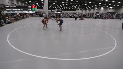 144 lbs Cons. Rd Of 16 - Elijah Greenwaldt, Jack Pine Savage Wrestling vs Ian Avalos, Team Idaho Wrestling Club