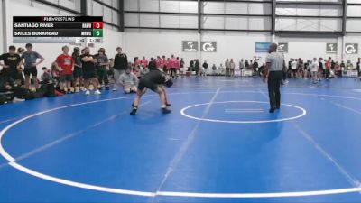 106 lbs Skiles Burkhead, MAT RATS WRESTLING CLUB vs Santiago Piver, RALEIGH AREA WOLFPACK RED