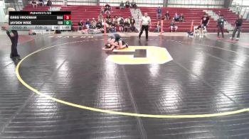 126 lbs Placement Matches (16 Team) - Jayden Wise, Fossil Ridge vs Greg Vrooman, Douglas
