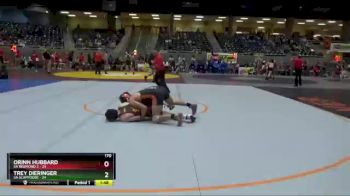 170 lbs Round 2 (4 Team) - Orinn Hubbard, 5A Redmond 2 vs Trey Dieringer, 5A Scappoose