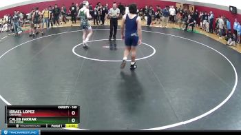 165 lbs Champ. Round 1 - Caleb Farrar, Palo Verde vs Israel Lopez, Cheyenne