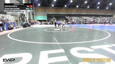 100 lbs Consolation - Line Nau Rarick, Westlake vs Blake Ann Hauder, Spanish Springs