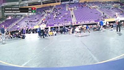 141 lbs Round 4 (6 Team) - Santino Sanchez, CSU Bakersfield vs Jordan Soriano, Drexel