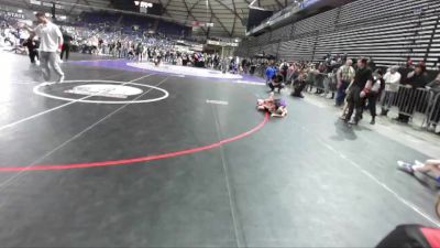 62 lbs Quarterfinal - Cree Garza, Spokane Wrestling vs Paxton Krawczyk, Anacortes Hawkeyes Wrestling Club