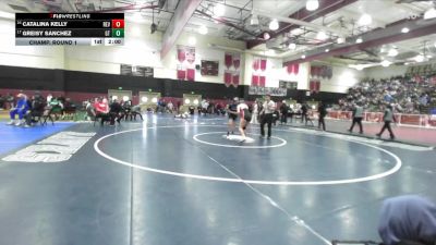 130 lbs Champ. Round 1 - Greisy Sanchez, Grand Terrace vs Catalina Kelly, Redlands East Valley