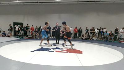 92 kg Cons. Rd Of 16 - Ibrahim Zaky, Impact Wrestling Academy vs Akeem Mitchell, Volcano Vista High School Wrestling