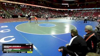 D1-285 lbs Cons. Round 2 - Nehemiah Lendobeja, Kaukauna vs Nathaniel Langdon, Elkhorn Area