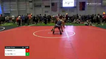 160 lbs Quarterfinal - Tyler Hanna, Slammers vs Gabriel Carrillo, Royal Regime