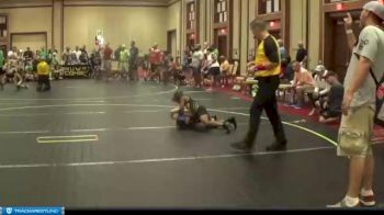 64 lbs Round 3 (6 Team) - Dean Steward, Revival vs Jaxon Jolley, MI Pittbulls