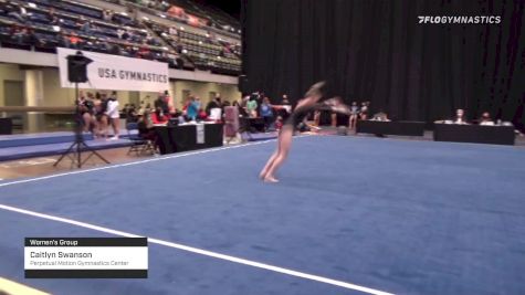 Caitlyn Swanson - Women's Group, Perpetual Motion Gymnastics Center - 2021 Women's Xcel Region 4 Championships
