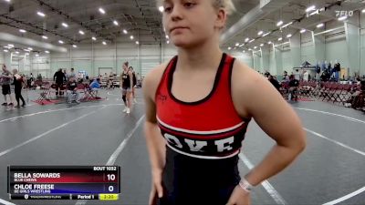 114 lbs Round 3 - Sara Warren, Forge vs Natalie Lewis, Northern Delaware Wrestling Academy Knights