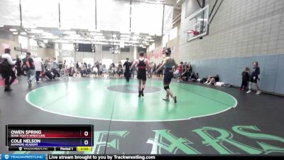 182 lbs Round 1 - Owen Spring, Boise Youth Wrestling vs Cole Nelson, Hammers Academy