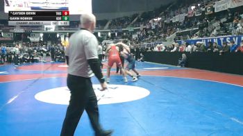 7A 190 lbs Champ. Round 1 - Gavin Robkin, Huntsville vs Cayden Ervin, Thompson HS