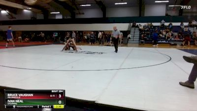 197 lbs Cons. Round 3 - Ivan Neal, Lycoming vs Bruce Vaughan, Millersville