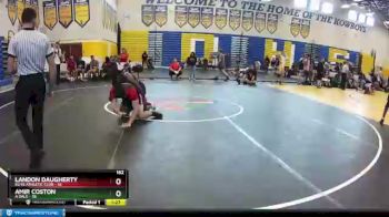 182 lbs Finals (2 Team) - Landon Daugherty, Elite Athletic Club vs Amir Coston, A`Dale