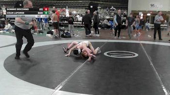 111 lbs Rr Rnd 4 - Dominic Bocchino, Apex - MSE vs Colin LaForge, Mat Assassins Red - MSE