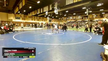 138 lbs Champ. Round 2 - Tristan Tyner, Colony vs Fares Nofal, Corona Del Mar