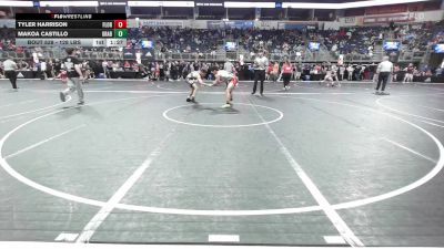 128 lbs Consi Of 4 - Tyler Harrison, Florida National Wrestling Team vs Makoa Castillo, Grab And Twist