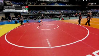 6A 120 lbs Cons. Round 2 - Emily Melhem, Katy Taylor vs Hailey Kennedy, Coppell