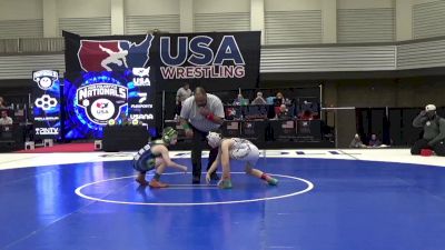 10U Boys - 84 lbs Champ. Round 1 - Alden Campbell, Pennsylvania vs Jacson Lewis, Intense Wrestling Club