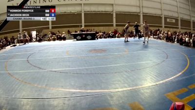 144 lbs Champ. Round 3 - Konnor Fordyce, Idaho vs Jackson Beck, Idaho
