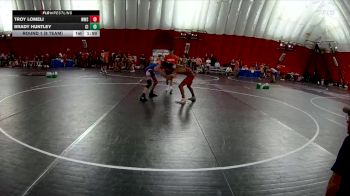 113 lbs Round 1 (8 Team) - Troy Lomeli, Wheaton Warrenville South vs Brady Huntley, Cambridge-Isanti Blue