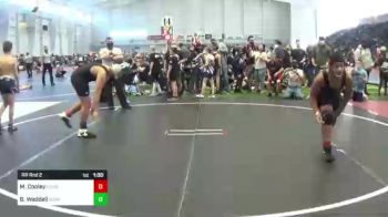 156 lbs Rr Rnd 2 - Matthew Cooley, Oakdale vs Braxton Waddell, Durango WC