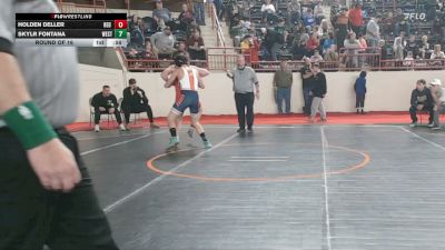 135_B lbs Round Of 16 - Holden Deller, Red Lion vs Skylr Fontana, Western Wayne