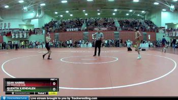 113 lbs Champ. Round 2 - Sean Harris, Leo Wrestling Club vs Quentin Kjendalen, Prairie Heights